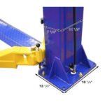 Atlas 9KBPX 9,000 lb Baseplate 2 Post Lift - Image 5