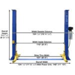 Atlas 9KBPX 9,000 lb Baseplate 2 Post Lift - Image 17